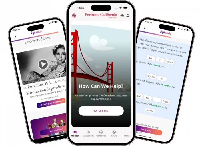 Exemples de leçons Frantastique sur mobile